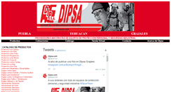 Desktop Screenshot of dipsa.com